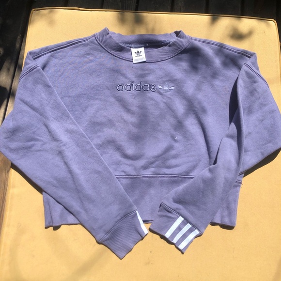 Adidas cropped crewneck - Picture 1 of 1